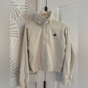 Prince Off-White Zip-Up Hoodie